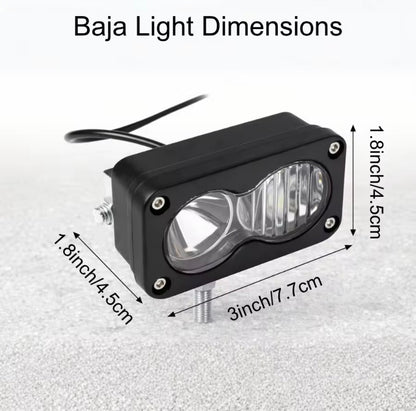 EMX CUSTOMZ™ Battery Powered Baja & Rock Light Combo (Factory Grade Quality)
