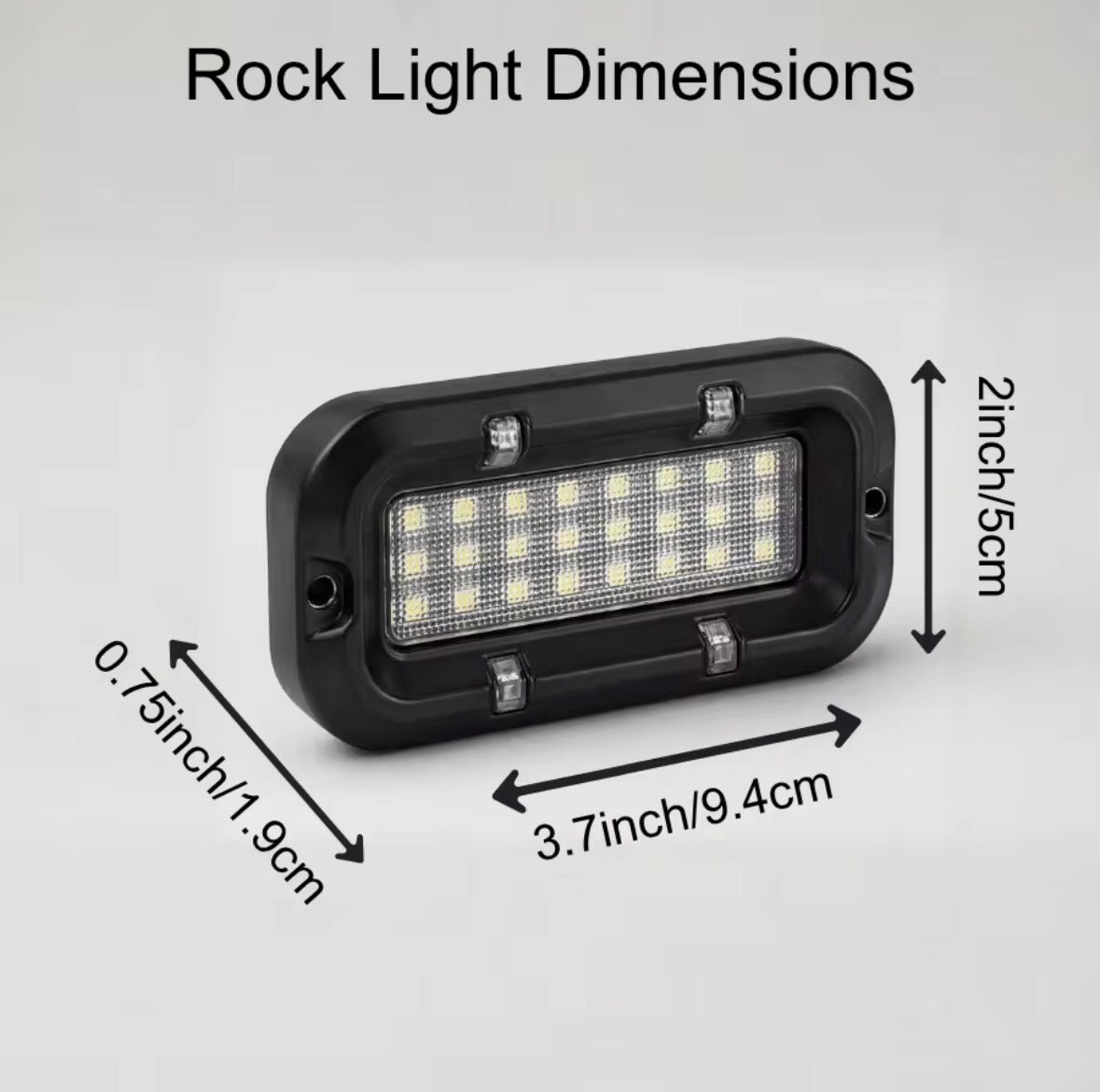 EMX CUSTOMZ™ Battery Powered Baja & Rock Light Combo (Factory Grade Quality)
